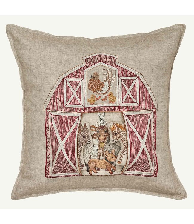 Coral & Tusk Pillow Cover + Insert - Red Barn Pocket