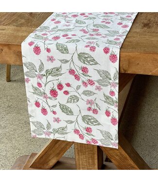 Mahogany Table Runner - Raspberry