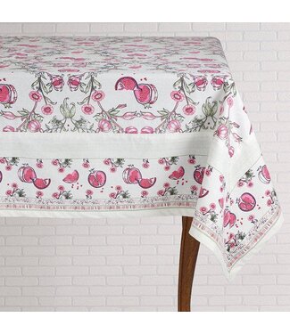 Mahogany Pomegranate Pink Tablecloth - 60 x 120