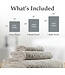 100% Organic Cotton Bath Towel Set – 3 PC Set