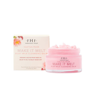 Farmhouse Fresh Cactus Pear Make It Melt Silky Milk Cleansing Balm - 3 oz