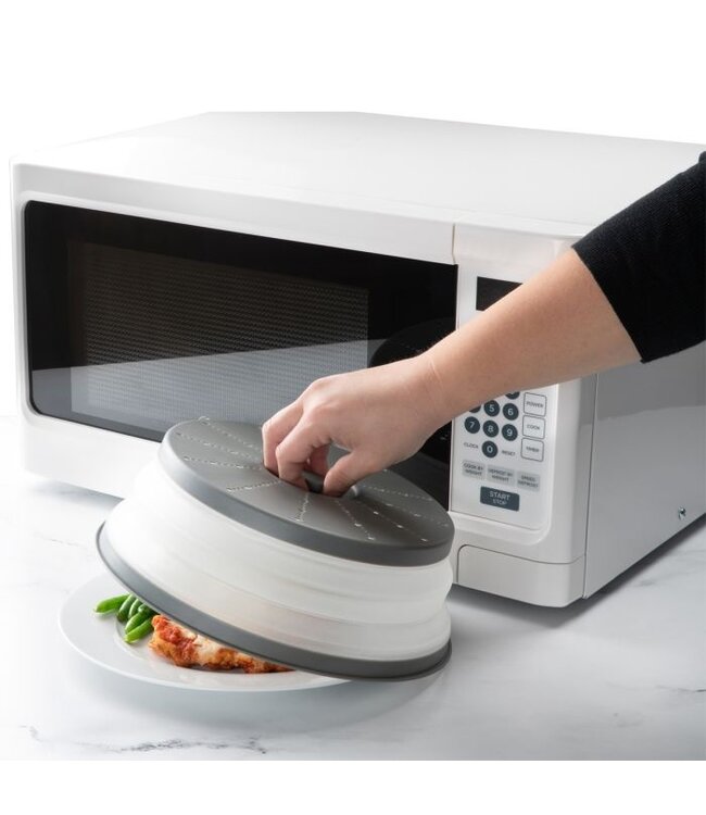 HIC Harold Import Company Collapsible Microwave Food Cover