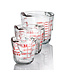HIC Harold Import Company Anchor Hocking Measuring Cup Set, 3-Piece