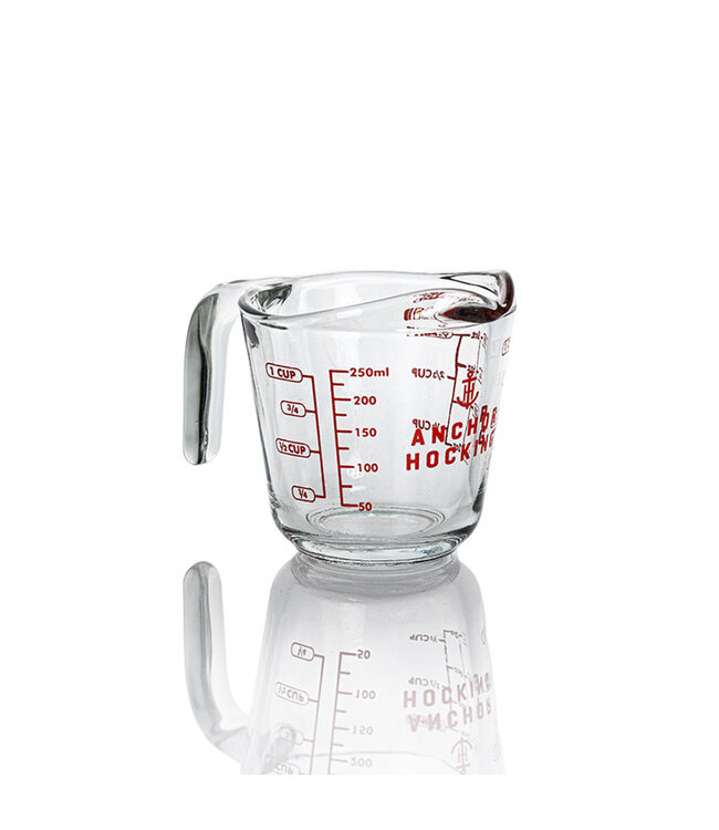 HIC Harold Import Company Anchor Hocking Measuring Cup Set, 3-Piece