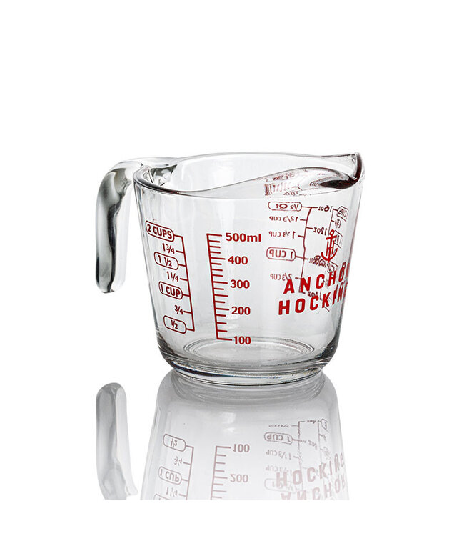 HIC Harold Import Company Anchor Hocking Measuring Cup Set, 3-Piece