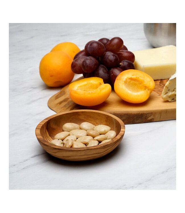 RSVP Olive Wood Dipping Bowl