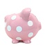 Pink Polka Dot Piggy Bank