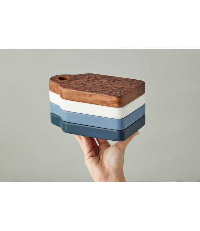 Mini Dutch Appetizer Board - Denim