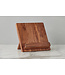Scalloped Wood Book Stand - Natural