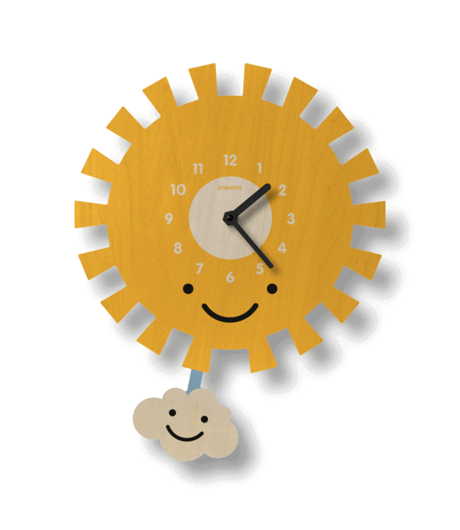 Popclox Pendulum Clock - Outdoors