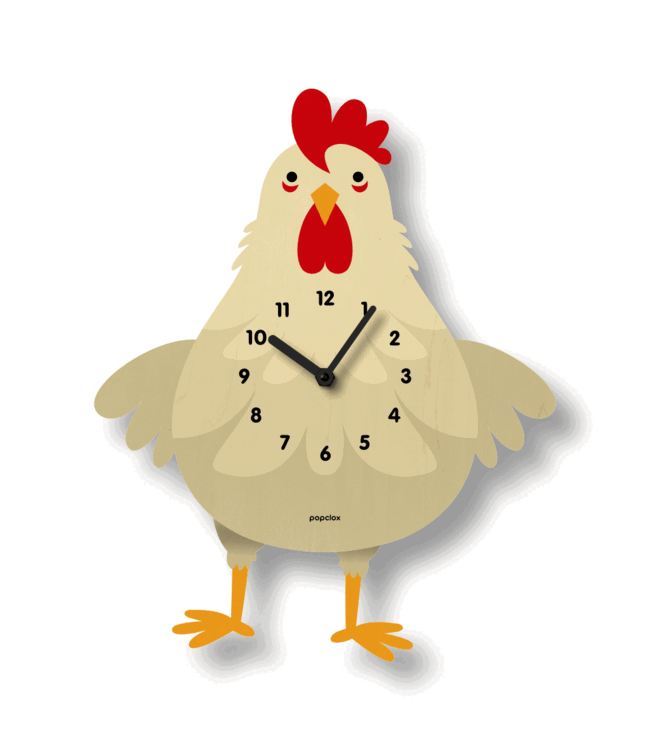 Popclox Pendulum Clock - Animals