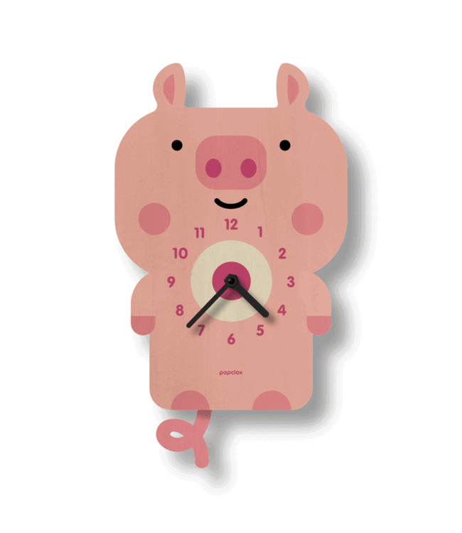Popclox Pendulum Clock - Animals