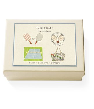 Pickleball Note Card Box