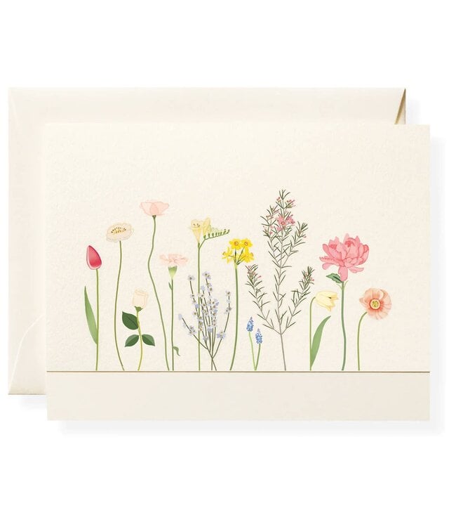 In the Garden Note Card Box