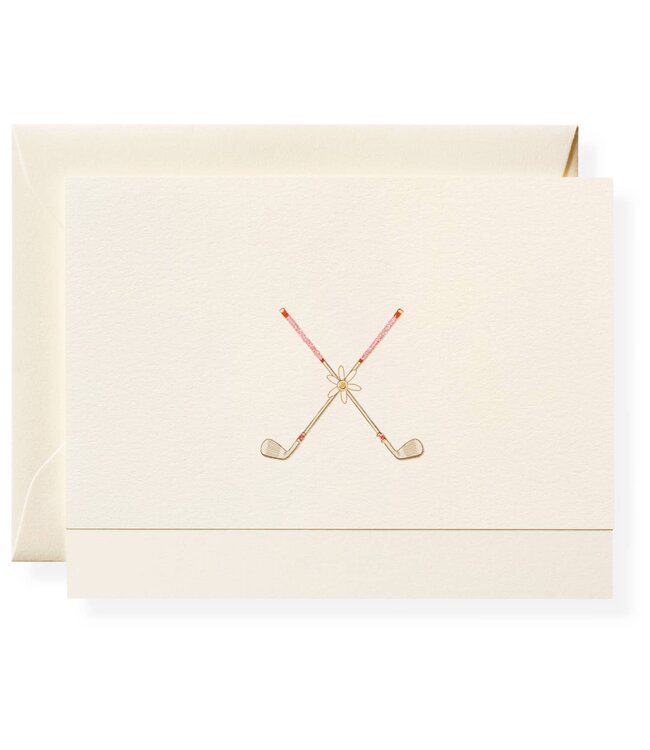 Golf Note Card Box