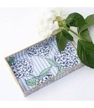8 Oak Lane Vanity Tray - Hydrangea Stem