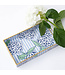8 Oak Lane Vanity Tray - Hydrangea Stem
