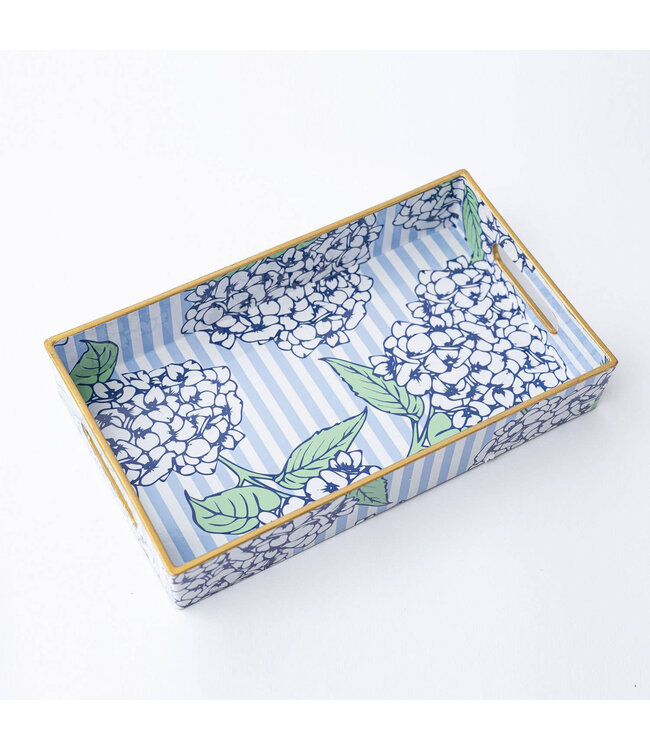 8 Oak Lane Vanity Tray - Hydrangea Stem