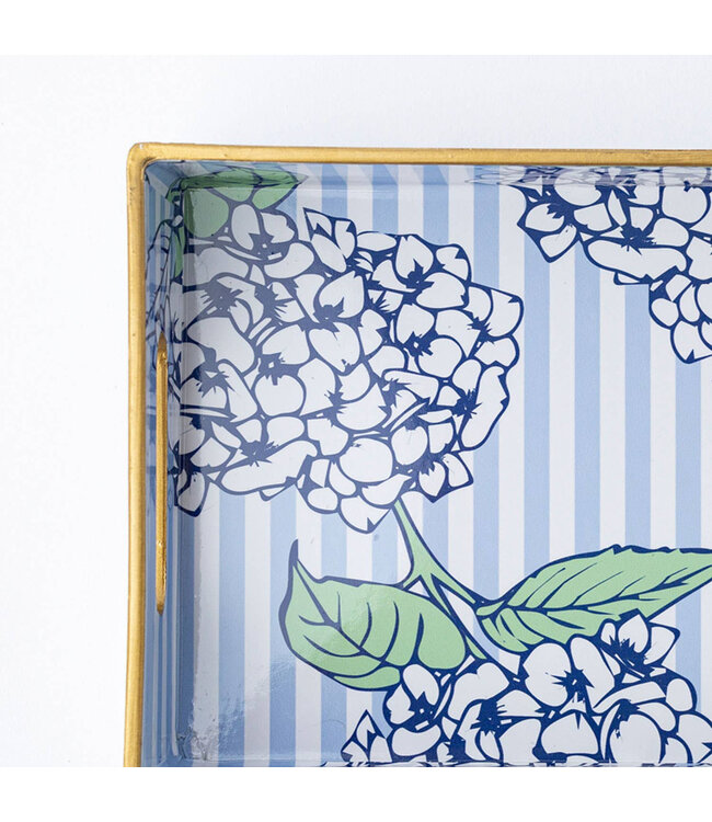 8 Oak Lane Vanity Tray - Hydrangea Stem
