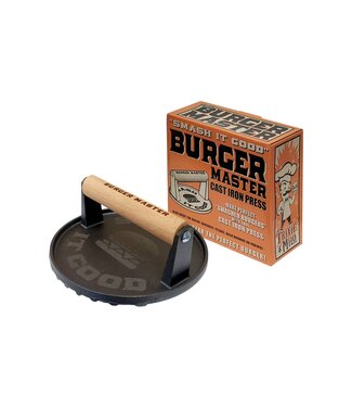 Lucky Jack "Burger Master" Cast Iron Grill Press