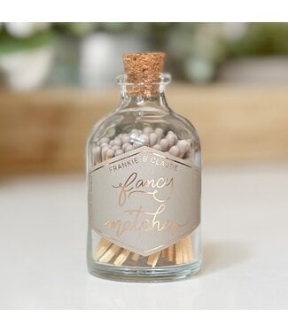 Matches in Glass Jar