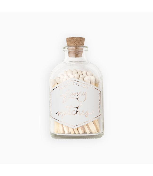 Matches in Glass Jar