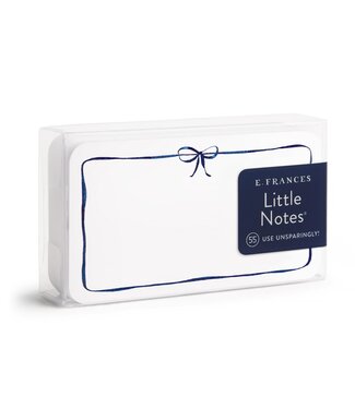 E. Frances Little Notes - Miscellaneous