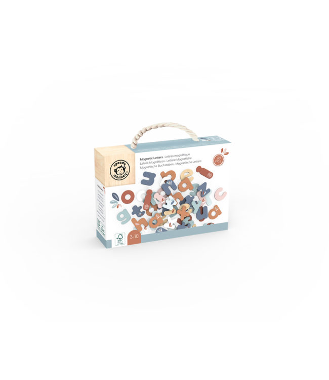 Magnetic Letters - 60 pcs