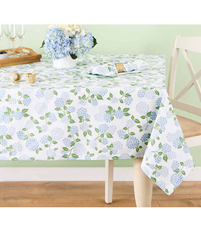 Hydrangea Garden Printed Tablecloth