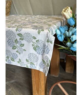 Hydrangea Garden Printed Tablecloth