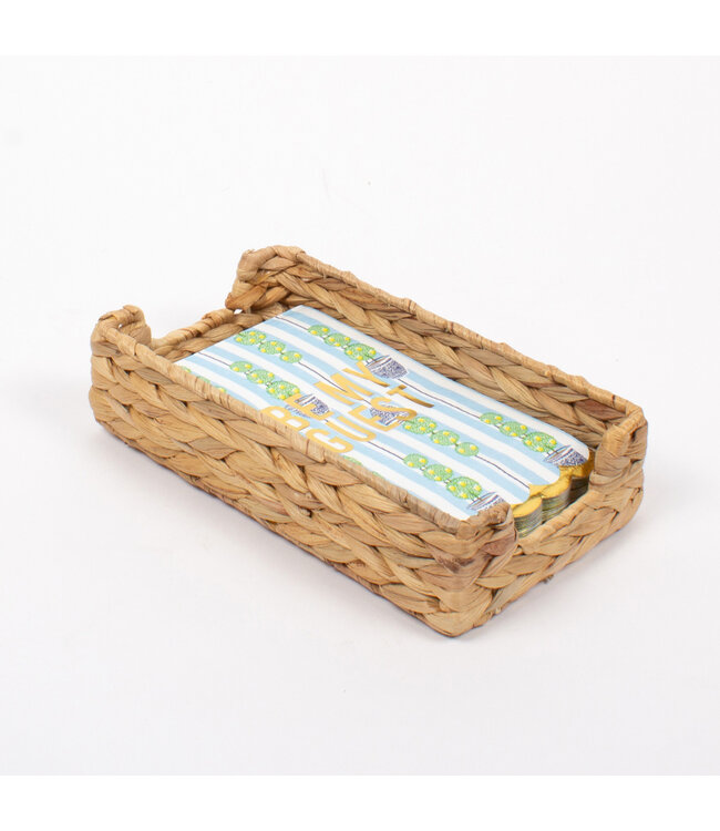 Natural Woven Guest Towel Tray