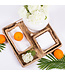 8 Oak Lane Natural Woven Guest Towel Tray