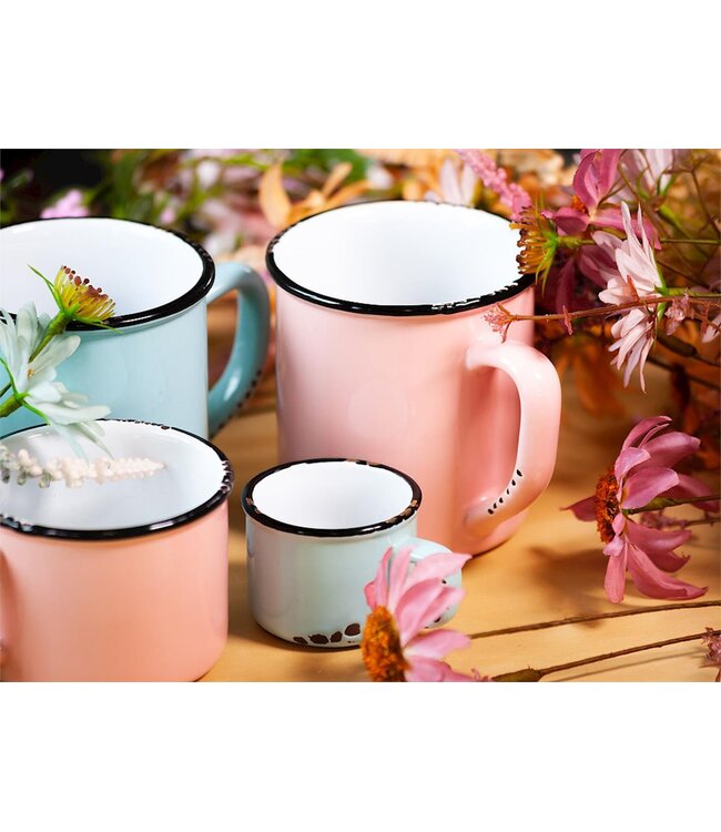 Enamel Look Cappuccino
