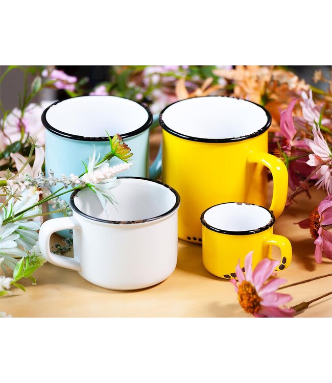 Enamel Look Cappuccino