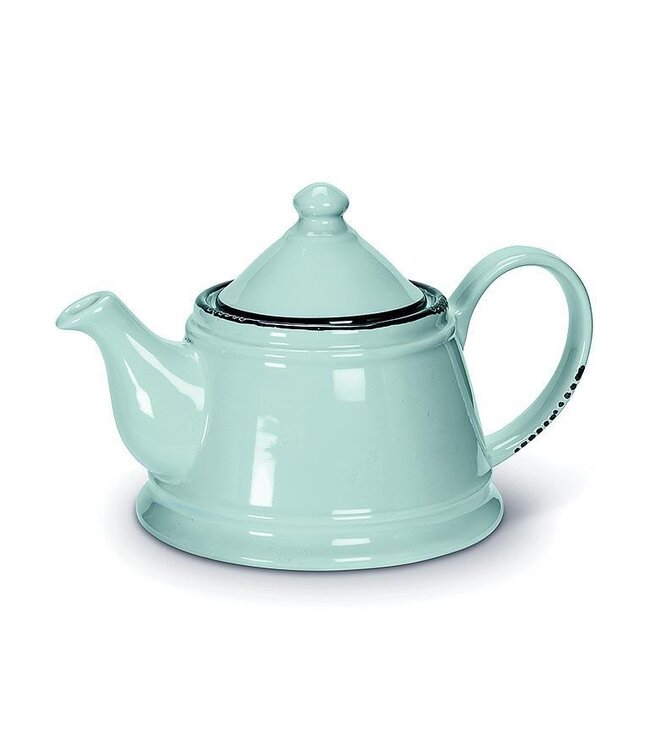Enamel Look Teapot