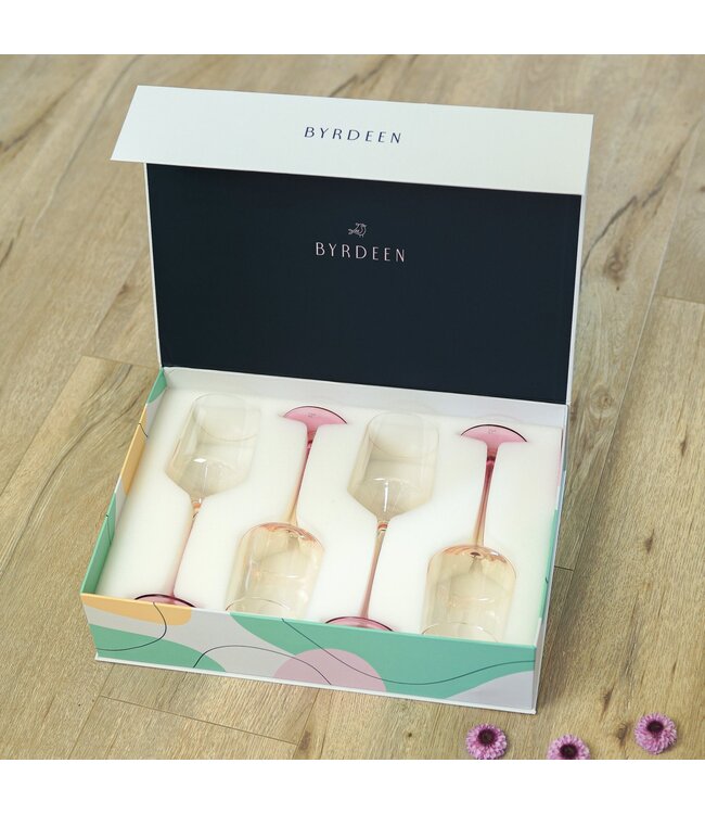 Byrdeen Flora Wine Glass - Set of 4