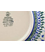 Polmedia Polish Pottery Pasta Bowl 9" Water Tulip Theme