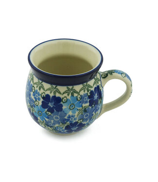 Bubble Mug 16 oz Poppy Circle Theme