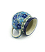 Polmedia Polish Pottery Bubble Mug 12oz Fields of Blue Theme