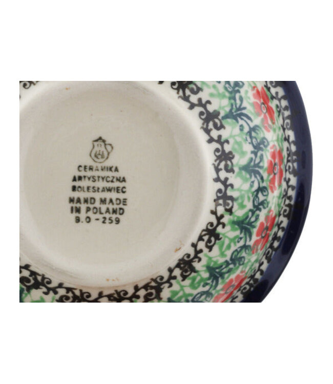 Polmedia Polish Pottery Bowl 5" Maraschino Theme