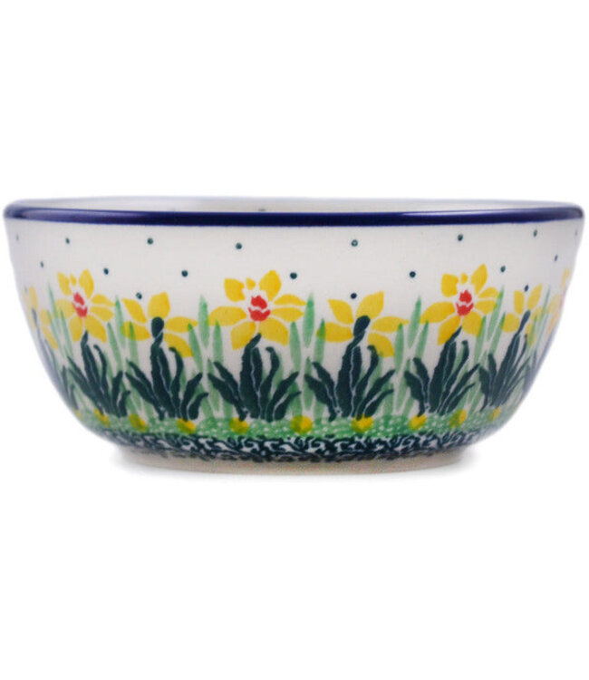 Polmedia Polish Pottery Bowl 5" Summer Meadow Theme