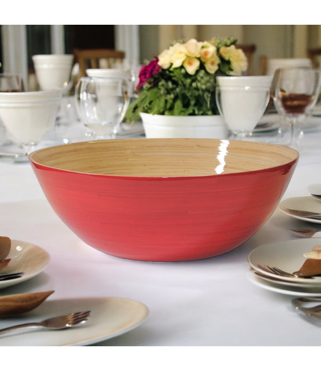 Bamboo Party Bowl