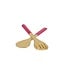 Small Bamboo Salad Servers