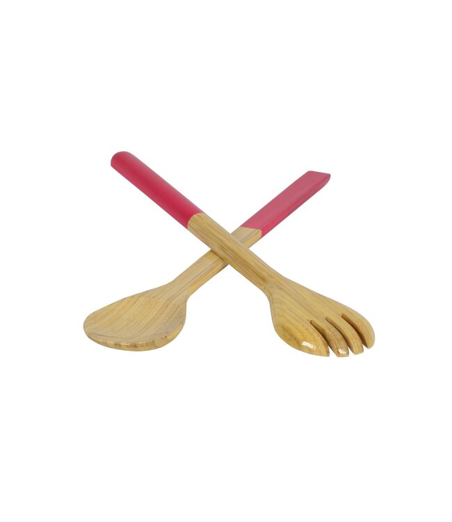 Large Bamboo Salad Server
