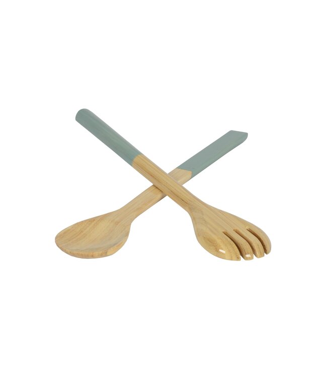 Large Bamboo Salad Server