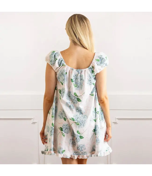 Cap Sleeve Dress - Hydrangea Ribbons