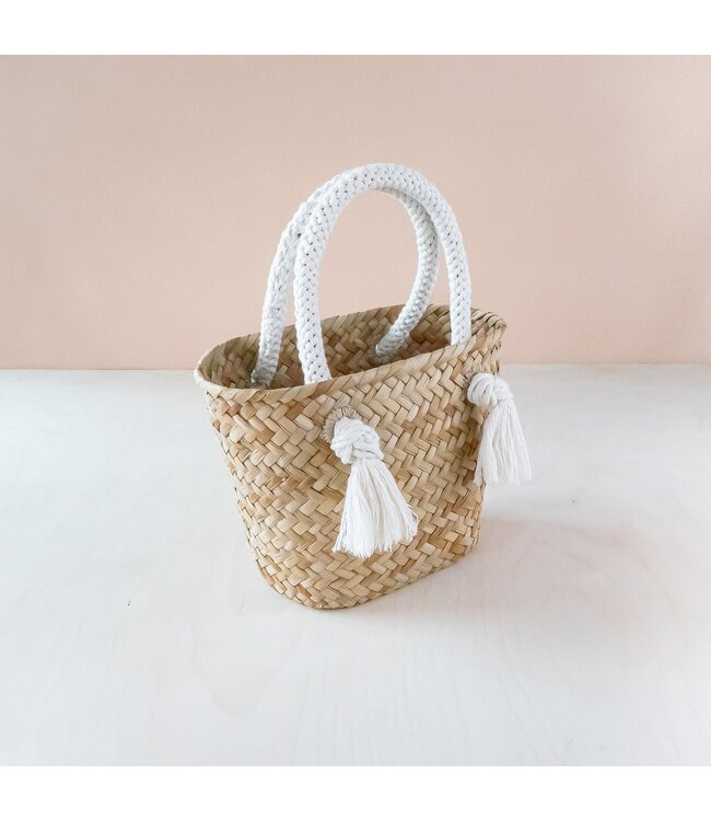 Handwoven Straw Tote