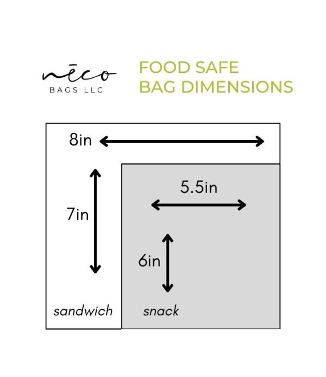 Food Bag Picnic Sets Snack and Sandwich Bag