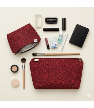 Travel Cosmetic Sustainable Zip 'n Go Bags