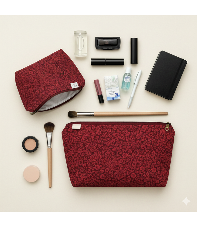 Travel Cosmetic Sustainable Zip 'n Go Bags